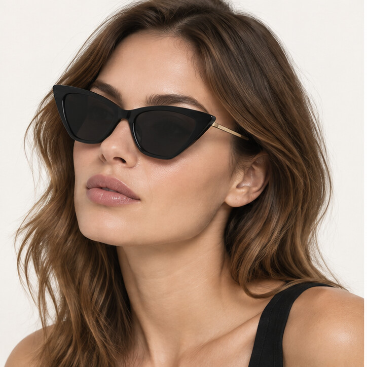 نظارة شمسية نسائية ASOS – أسود, photo 2