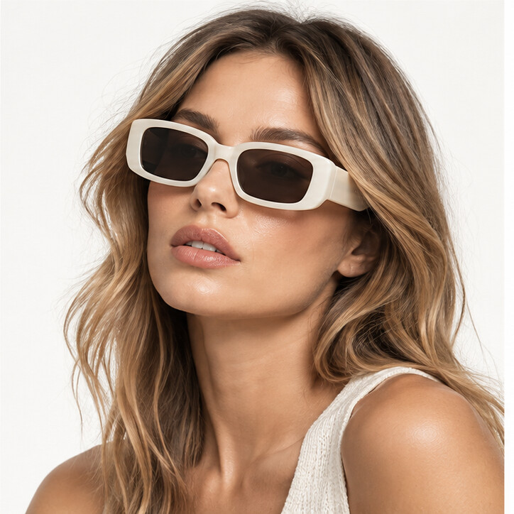 نظارة شمسية نسائية ASOS – كريمي, photo 2