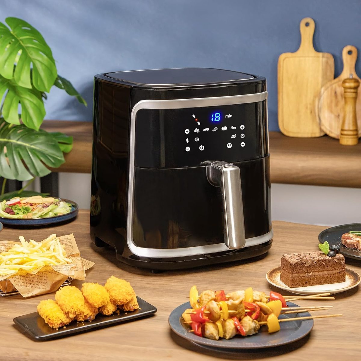 Aigostar – 7L Cube Air Fryer – 1900W