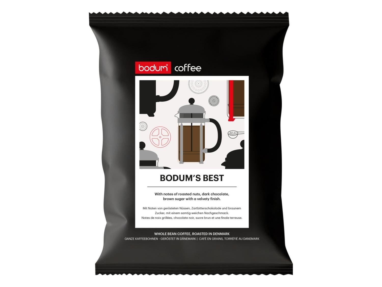 Bodum Bistro French Press Coffee Maker – Black, with Coffee Sample, photo 3