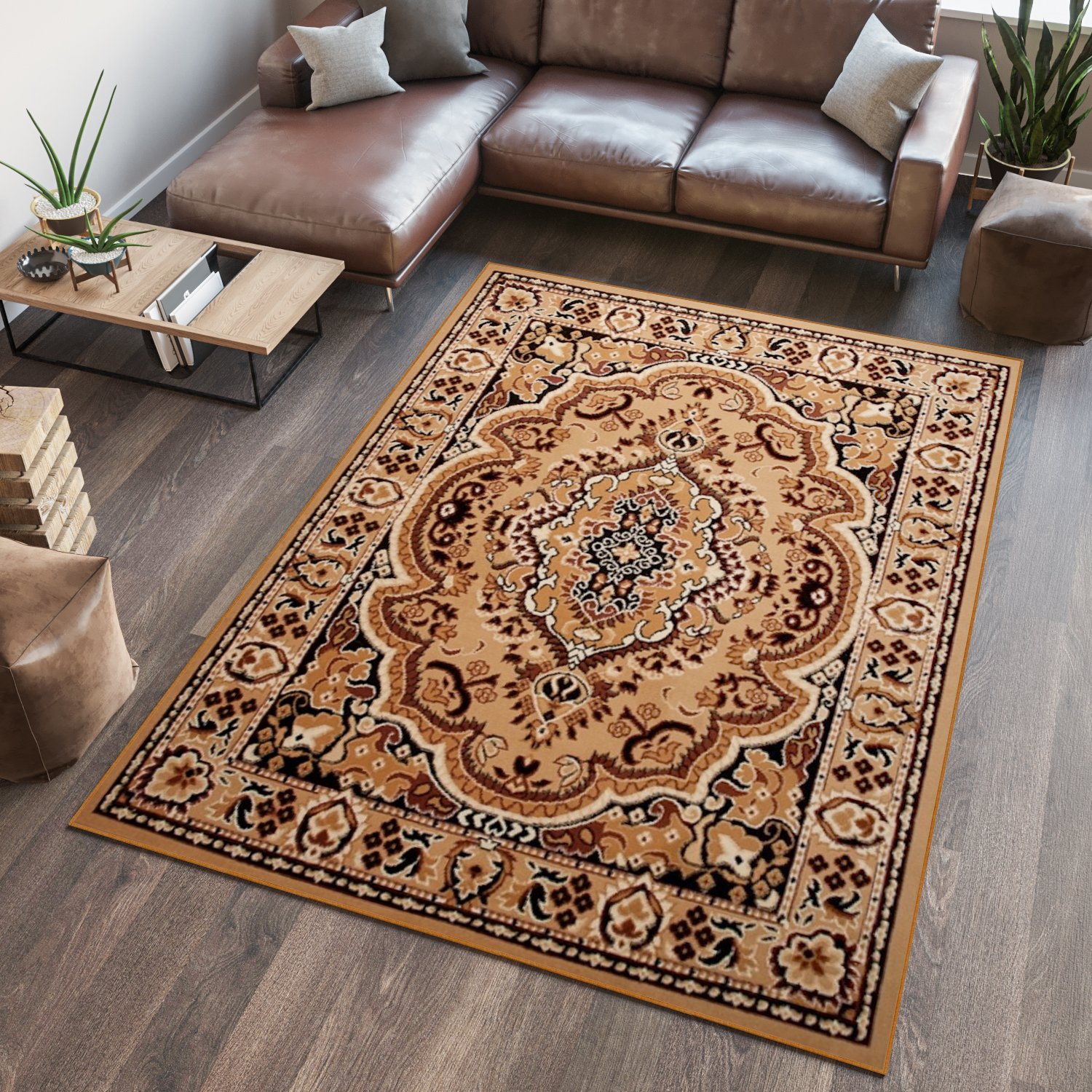 سجادة Chemex تركية BCF بولي بروبيلين، 150 × 300 سم