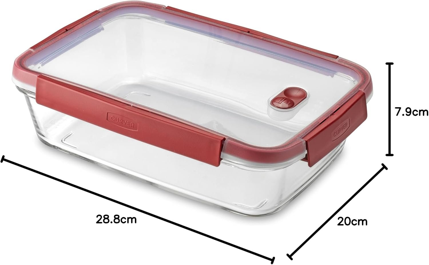 CURVER Smart Cook Rectangular Food Container 2.3 L, photo 2