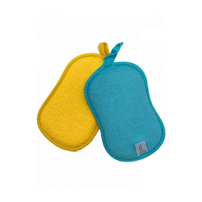 All-Purpose Double-Sided Cleaning Sponges, Pack of 6 (5 + 1), Assorted Colours, photo 4