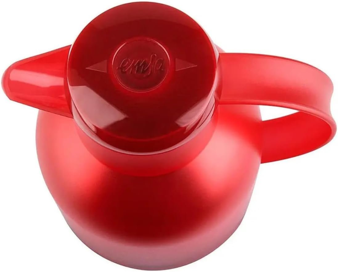 EMSA Samba Vacuum Jug 1.5 L – Translucent Red, photo 3