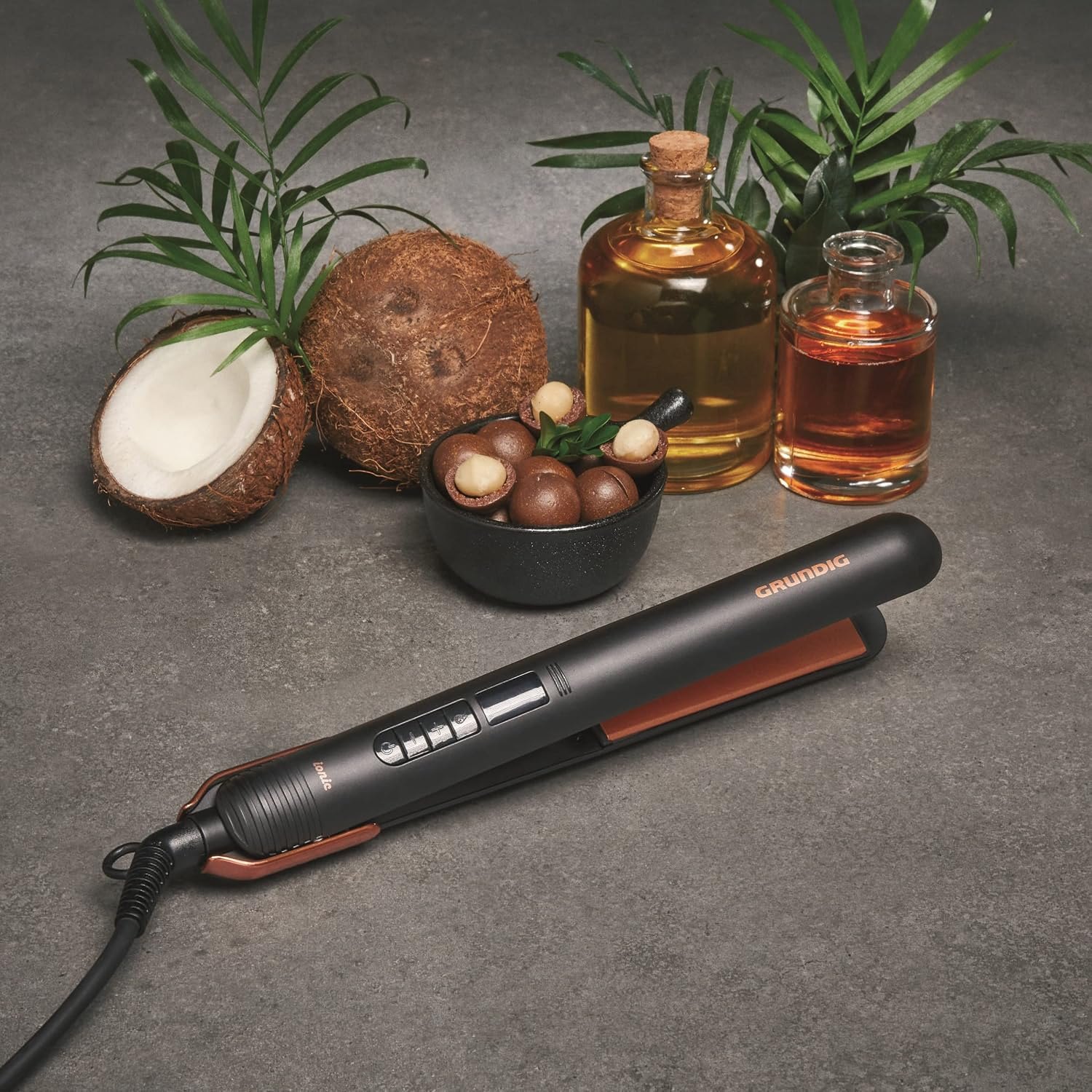 GRUNDIG NaturaShine HS 7030 Hair Straightener, 6 Heat Levels, photo 2