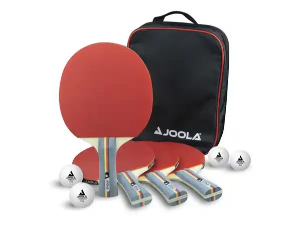 JOOLA Team School Table Tennis Set – 4 Bats, 4 Balls & Cover, photo 2