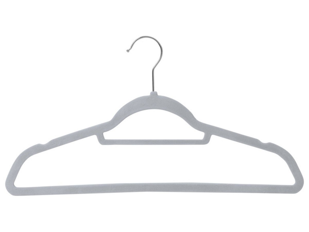 LIVARNO home Flocked Trouser & Coat Hangers, Textile-Friendly, photo 2