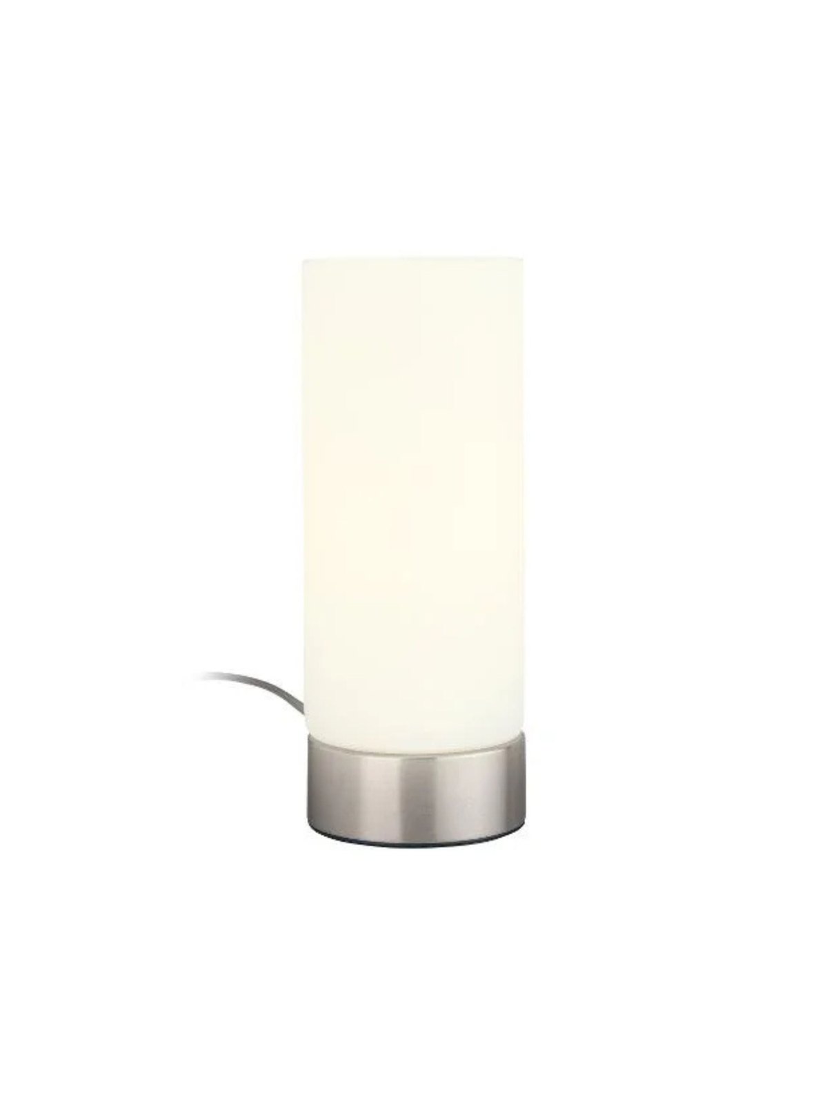 LIVARNO home Touch Dimmer Table Lamp, Satin Glass Shade