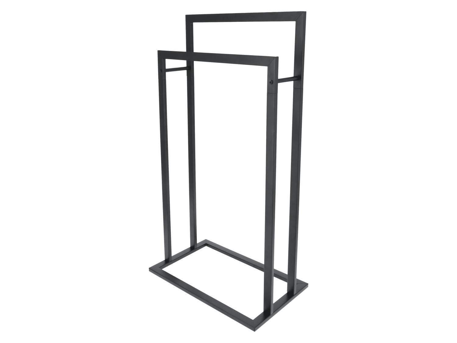 LIVARNO Towel Rail, Black Metal