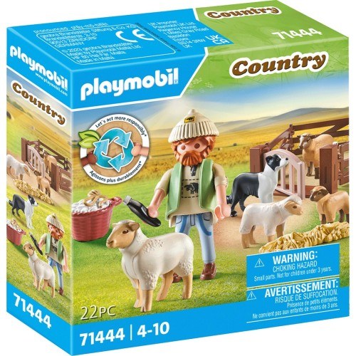 PLAYMOBIL Country الراعي الصغير مع قطيع غنم 71444