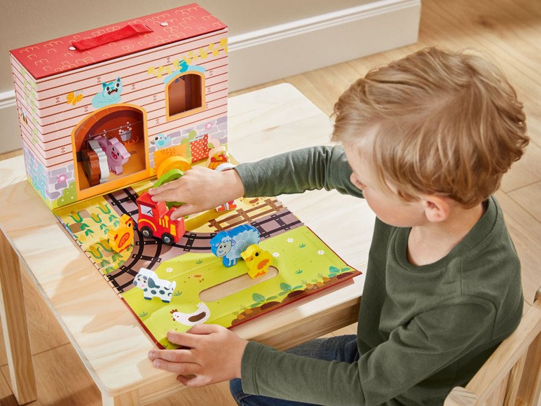 شنطة لعب خشب PLAYTIVE مركز إطفاء – 13 قطعة, photo 2