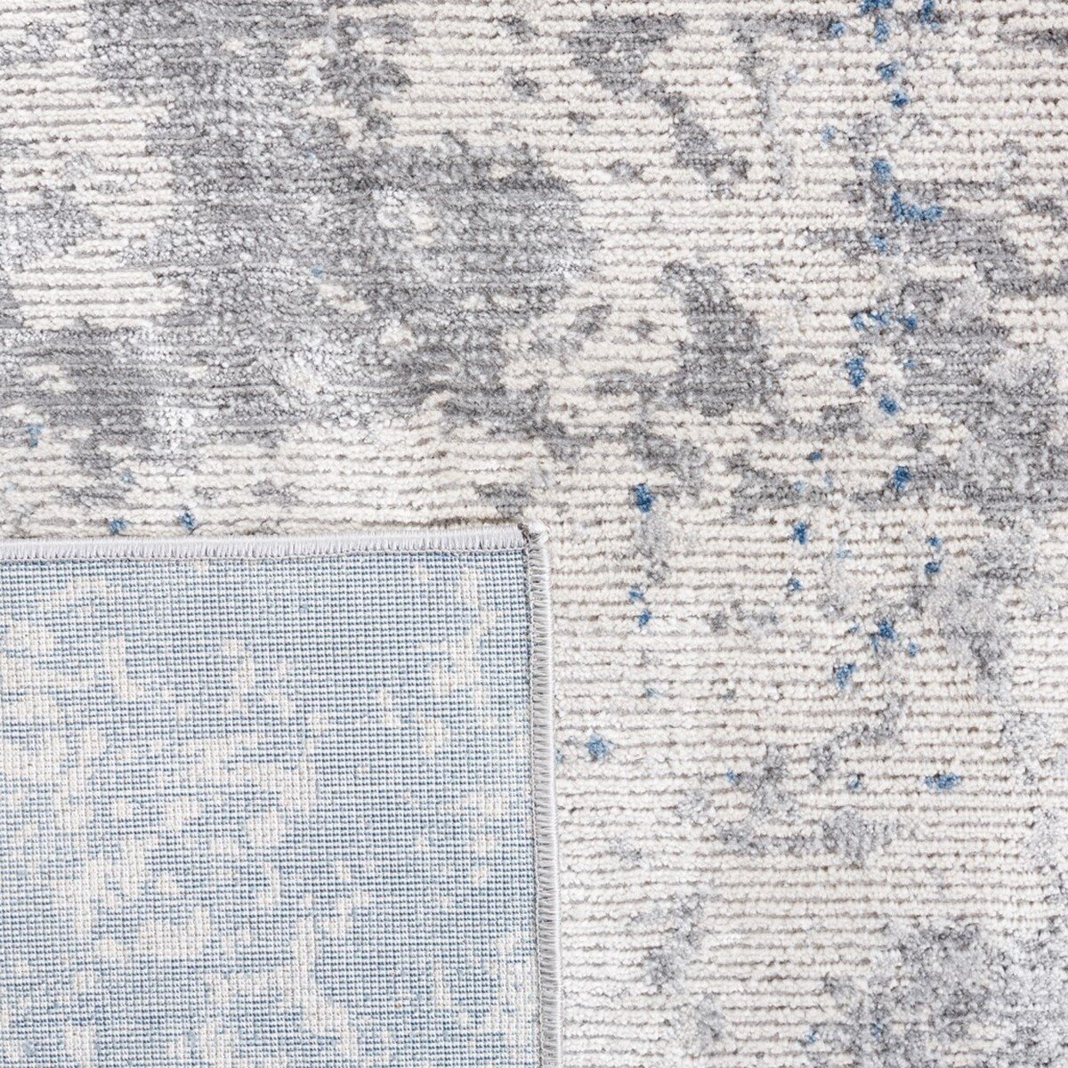 Safavieh Invista INV481F Modern Abstract Rug, Grey / Blue, 122 x 183 cm, photo 3