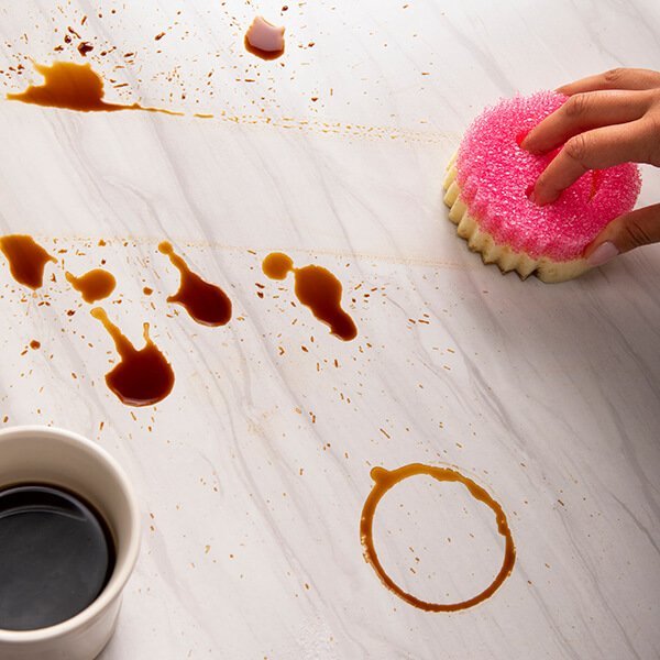 اسفنجة Scrub Daddy Scrub Mommy بوجهين، فرك وإسفنج، زهري, photo 7