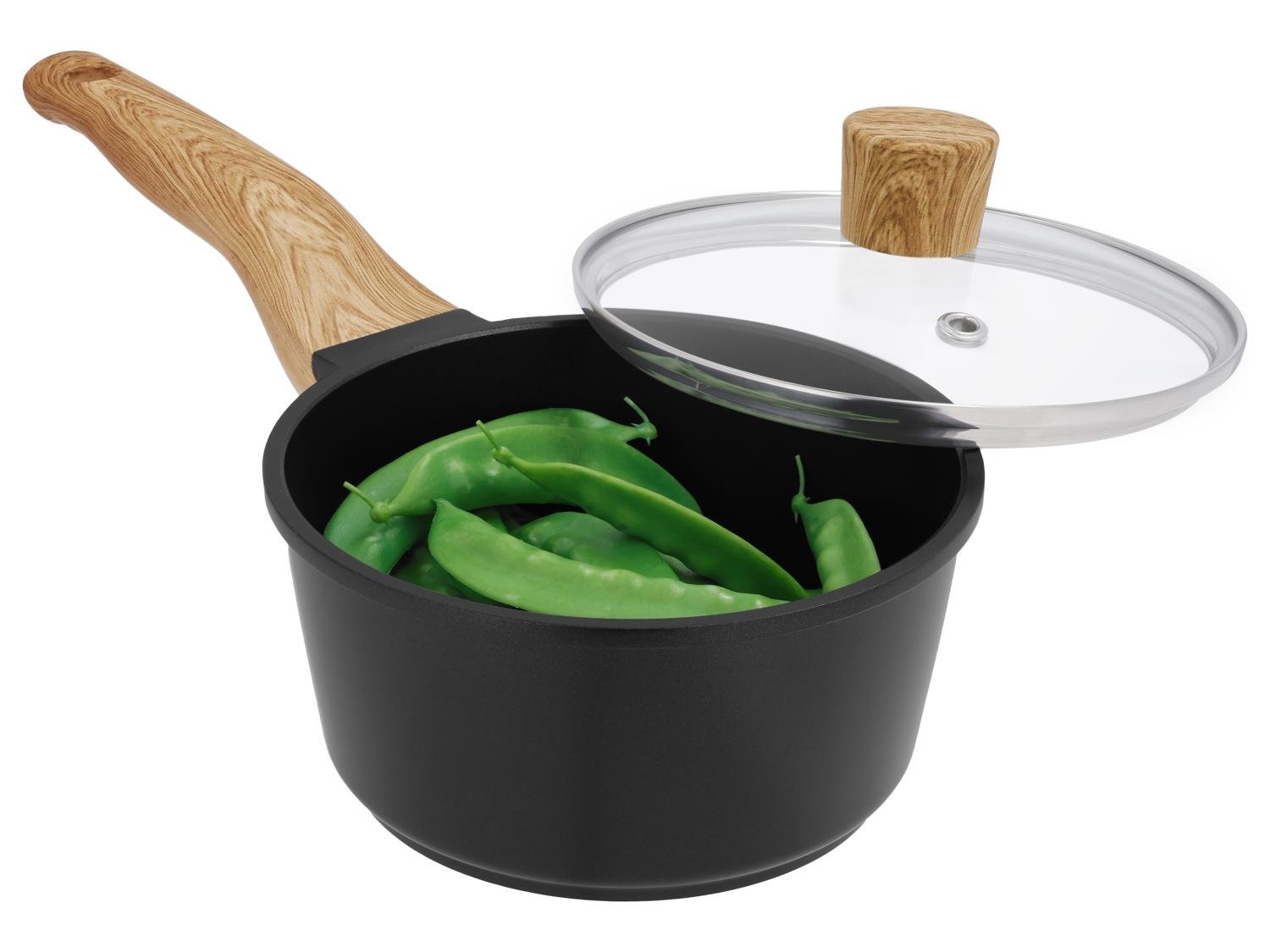 SilverCrest Cast Aluminium Saucepan with Glass Lid, Ø 16 cm, 1.35 L, photo 2