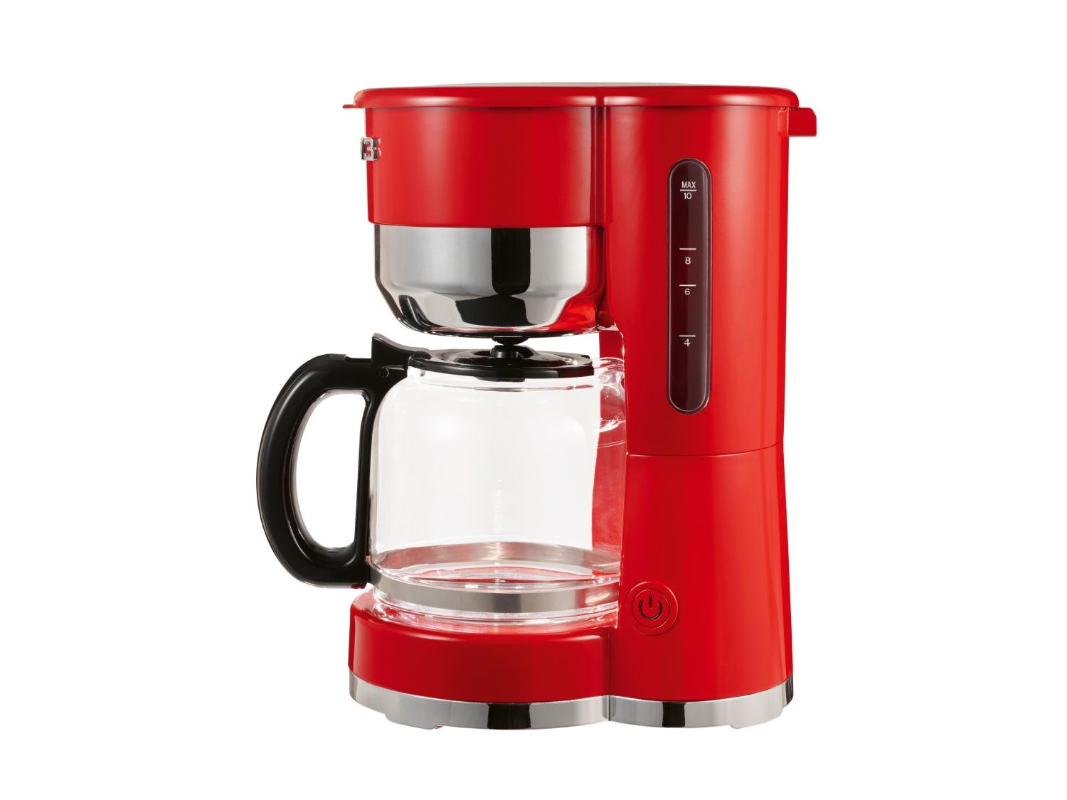 SilverCrest Retro 1973 Filter Coffee Machine SKMR 1000 A1, 1000 W, Red, photo 2