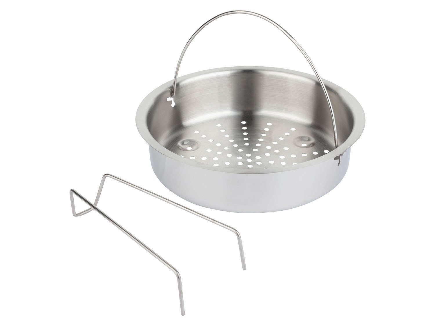 Tefal Secure Click Stainless Steel Pressure Cooker 6 L with Steam Basket, photo 2