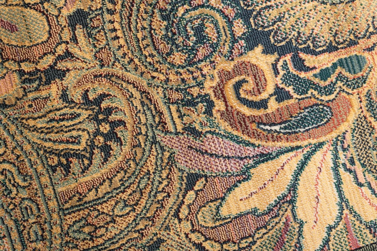 سجادة Theko Gabiro 739 منسوجة بنقشة بيزلي، ذهبي، 160 × 235 سم, photo 4