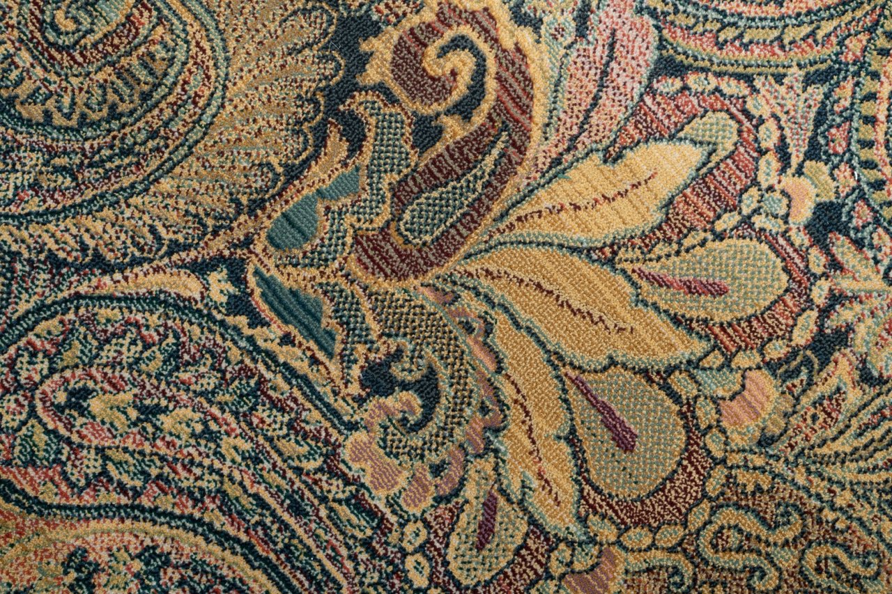 سجادة Theko Gabiro 739 منسوجة بنقشة بيزلي، ذهبي، 160 × 235 سم, photo 7