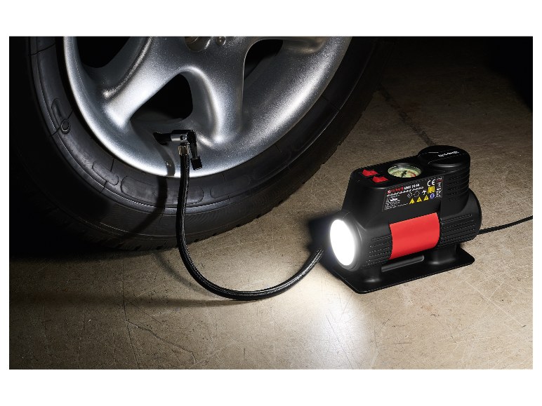 ULTIMATE SPEED 12 V Mini Compressor UMK 10 E4 with Gauge, photo 2