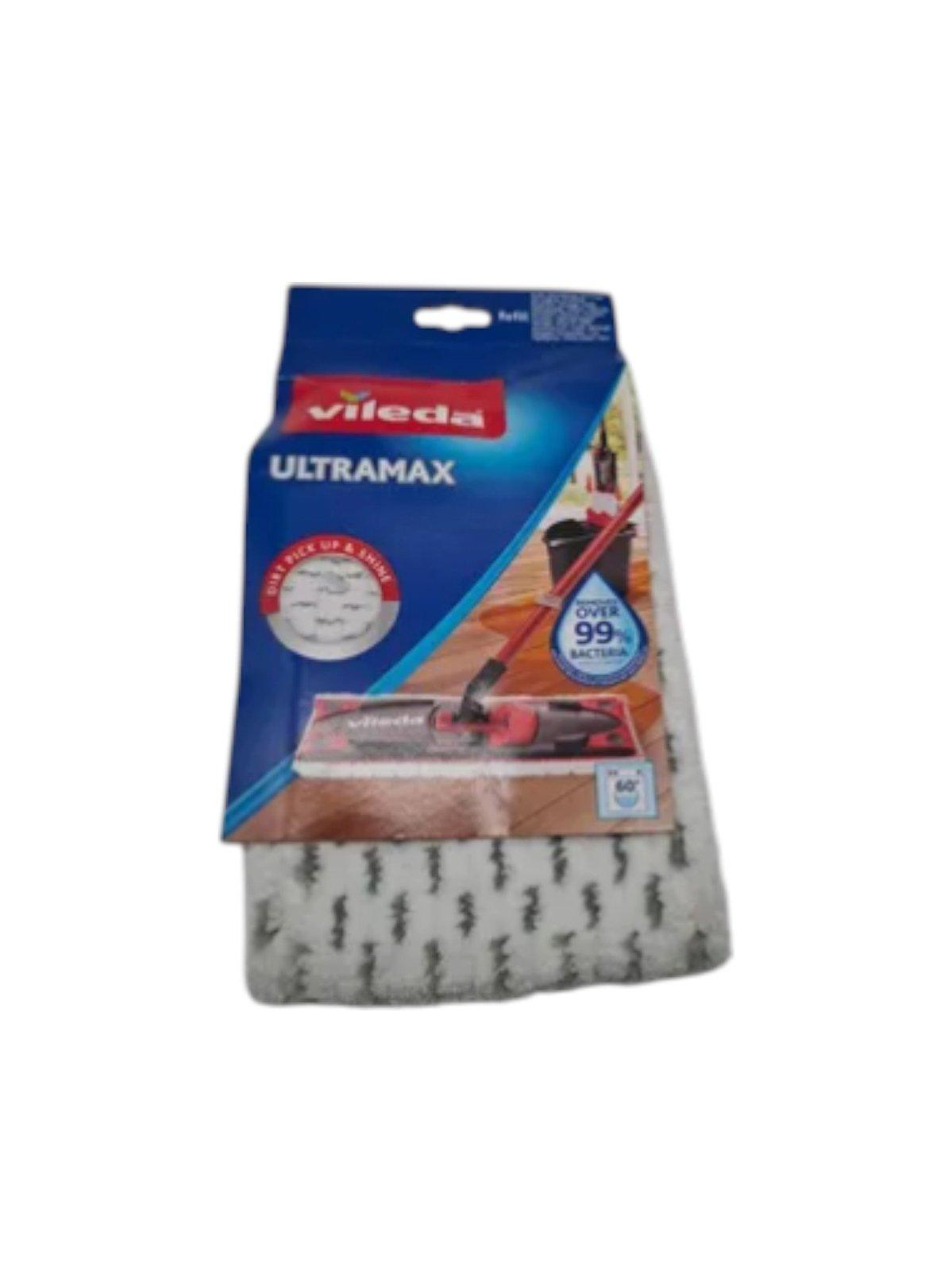 قطعة غيار مايكروفايبر لممسحة Vileda Ultramax المسطّحة
